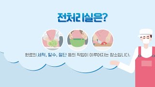 HACCP 체험관 교육영상 6 전처리실 [upl. by Egiedan]