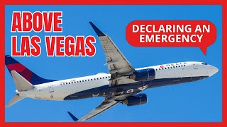 EMERGENCY DECLARED Over Las Vegas  Delta 2120 [upl. by Benildas]