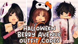 Berry Avenue Halloween Costume Outfit Codes [upl. by Olcott]