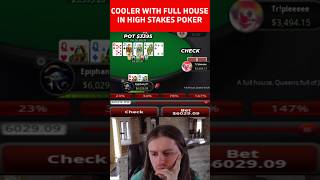 COOLER WITH A FULL HOUSE IN HIGH STAKES POKER [upl. by Goddart]