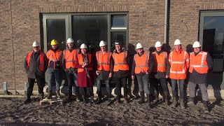 Eerste fase woningbouwproject Noorderlicht bijna klaar [upl. by Levan]