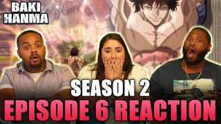 Baki Took A Pounding 😳  Baki Hanma Season 2 Episode 6 Reaction [upl. by Laeahcim]