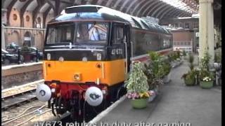 Naming 47673 at York in March 1994 [upl. by Belda640]