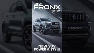 Maruti Fronx नई SUV का रिव्यू by car2brands shorts short shortvideo [upl. by Noet]