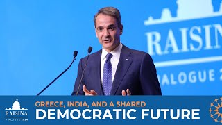 Raisina Dialogue 2024 Inaugural  PM Narendra Modi  Kyriakos Mitsotakis  Greece India Relations [upl. by Munson]