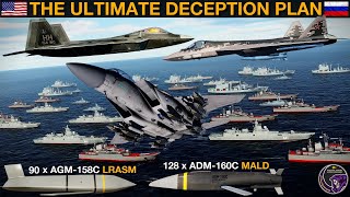 MALD Decoys amp C17 LRASM Rapid Dragon vs Russias Black Sea Fleet WarGames 137  DCS [upl. by Ralf945]