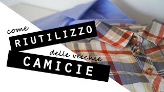 Come RIUTILIZZARE delle VECCHIE CAMICIEIdee FAI DA TE per la CASA e non solo [upl. by Notrom]