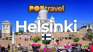 HELSINKI Finland  Summer Tour  4K HDR [upl. by Leveridge]