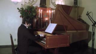 J S Bach Partita 1 in Bb Major BWV 825 Sarabande  Fernando Cordella [upl. by Macleod]