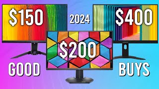 Best Monitors For Your Budget 2024 100 to 1000 Picks [upl. by Mcneil88]