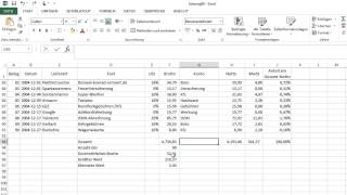 Excel08Zeilenumbruch Leerzeilen und Textformatierung [upl. by Edison541]