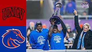 2024 Mountain West Championship Highlights  10 Boise State vs 20 UNLV [upl. by Bud]