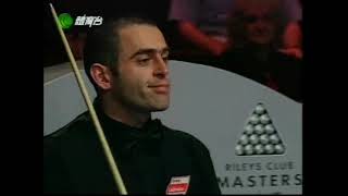 Ronnie OSullivan vs John Higgins Final The Masters Snooker 2005 [upl. by Feune]