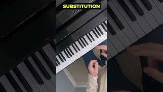 The Tritone Substitution Simplified A Quick Piano Guide shorts pianotutorial pianochords [upl. by Brockwell375]