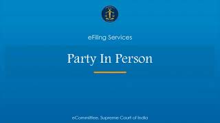 5 New user registration by Litigant and applying as party in person [upl. by Walke60]