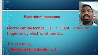 Luminescence and its types [upl. by Jone]