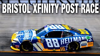 BRISTOL XFINITY POST RACE  Allgaier Blows It CW Era Begins Dale Jrs Last Race [upl. by Tiossem191]