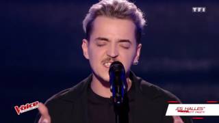 The Voice  Adrien Fruit  « Chatelet – Les Halles » Florent Pagny – Saison 6 [upl. by Arquit318]