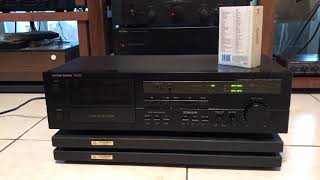 HARMAN KARDON TD212 CASSETTE DECK [upl. by Enelrak]