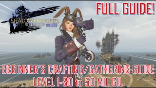 Oudated 190 Guide available NOW FFXIV  Beginners Crafter amp Gatherer Guide Level 180 [upl. by Shiff]