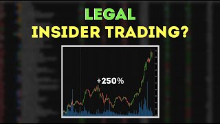 How to LEGALLY Profit From Insider Trading [upl. by Reffineg]