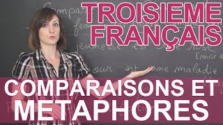 Comparaisons et métaphores  Français  3e  Les Bons Profs [upl. by Marceau]