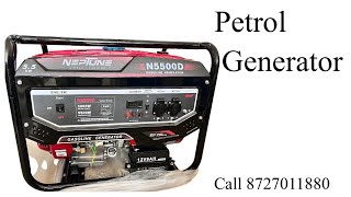 Petrol generator 5kva  generator machine  portable petrol generator [upl. by Eineg]