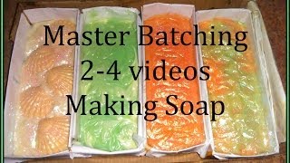 Master Batching  24 Basil Sage Mist Soap [upl. by Arykahs243]