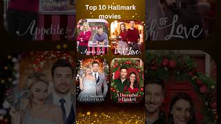 Top 10 Hallmark movies Evolution hallmark romantic christmas movies movie top10 topmovies [upl. by Sidnee]