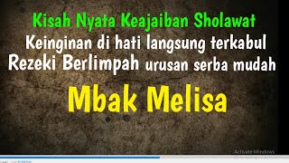 Rezeki Berlimpah Bertubi tubi  Segala Keinginan di hati Terkabul  Kisah Nyata Mbak Melisa [upl. by Antoinette768]