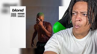 EMOTIONAL MEDICINE  Frank Ocean Blonde Full Album ReactionReview [upl. by Nonnaehr]