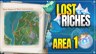 Treasure Area 1  Lost Riches Day 1 【Genshin Impact】 [upl. by Bock384]