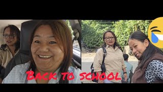 tibetan vlog After depawali back to school tibetanvlogger [upl. by Candless251]