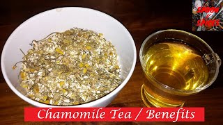 How to Make Chamomile Tea Recipe easy using dried chamomile flowers  Ruths Cuisine [upl. by Annissa770]