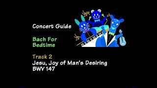 Baby Bach Concert Hall  Bach for Bedtime DVD Rip in G Major [upl. by Joyann]