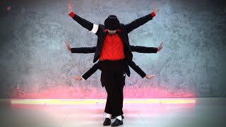 AWESOME MICHAEL JACKSON TRIBUTE  by Ricardo Walkers Crew [upl. by Ytsirc]