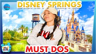 20 Things You MUST DO in Disney Springs [upl. by Kathi488]