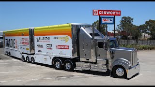 2024 Adelaide 500 V8 Supercar Transporter Parade [upl. by Reivax]