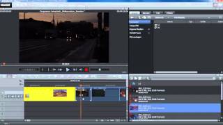 Magix Video Pro X  Feinschnitt [upl. by Zobkiw]