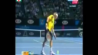 Nadal Vs Steffi Graf Hilarious [upl. by Aerdnuahs]