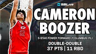 quotWE CAME HERE TO MAKE A STATEMENTquot│CAM BOOZER DROPS 37 IN LSI DEBUT 🏀 [upl. by Erreid398]