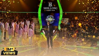 Medley with Amitabh Bachchan  Shillong Chamber Choir amp Amitabh Bachchan KBC 6 [upl. by Anhoj]