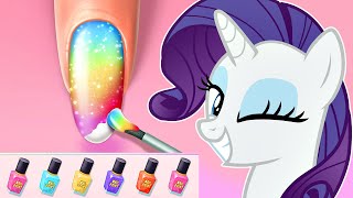 TROLLANDO no SALÃO DE UNHAS 3D Nail Art LuliRarity [upl. by Boote]