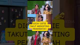 Dicky Difie takut meroasting pemerintah🤣 dickie andretaulany laporpak bts [upl. by Augusta]