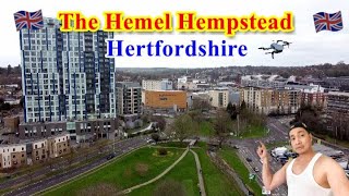 The Cinematic view of Hemel Hempstead explored by drone [upl. by Hong410]