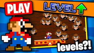 LEVEL UP Mario Levels BUT you can PLAY them [upl. by Wind503]