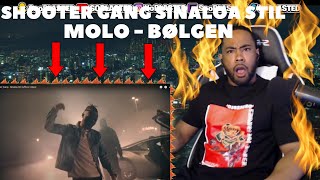 AMERICANS REACT TO DANISH RAP SHOOTER GANG Sinaloa stil X MOLO  Bølgen [upl. by Hay]