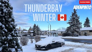 Winter in Canada Thunderbay Ontario Things to Know [upl. by Abdella]