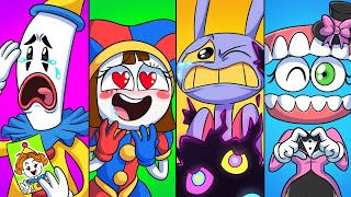 20 AMAZING DIGITAL CIRCUS UNOFFICIAL ANIMATION COMPILATION [upl. by Falda]