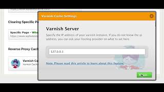 How to use Varnish Cache with WP Fastest Cache [upl. by Chadbourne]